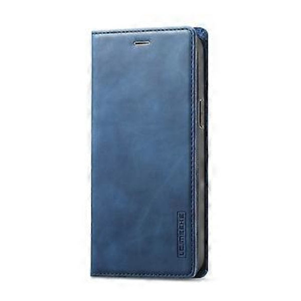 LC.IMEEKE Magnetisk PU + TPU Etui til iPhone 13 Pro Blue