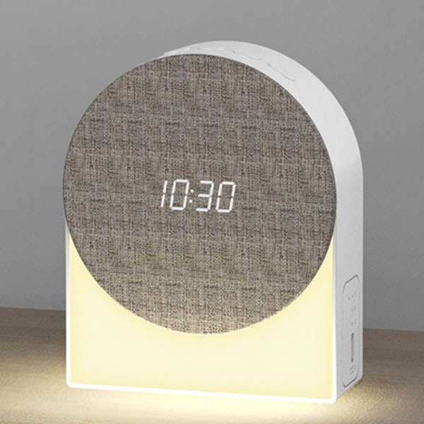 Ny Sleeper Multifunksjonell Hvit Støy Bluetooth-høyttaler Stoff