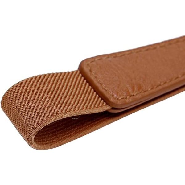 Dam 0.8\" Bred Smalt Elastiskt Midjebälte Stretch Cinch Bälte T