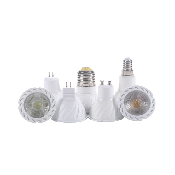 COB GU10 LED-pære Varmt Hvit 3000K, 5W 38° Strålevinkel, 45W Halogen