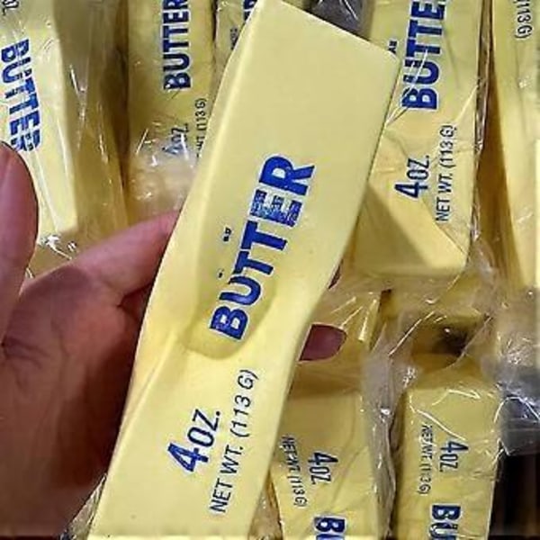 Smørpinne Sakte Stigende Squishy Leke, Saltet Smørpinne Squishy Myk Fidget Leke