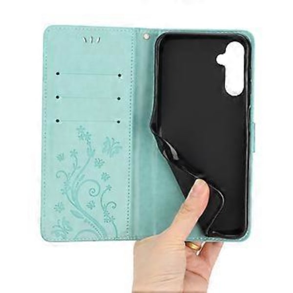 Til Samsung Galaxy S24 FE Etui PU Læder Telefon Wallet Cover med Rem Style I