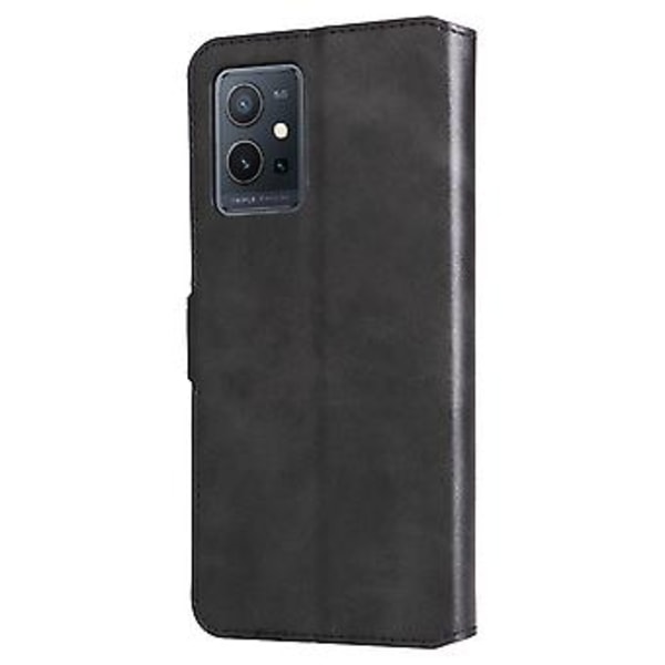 Læderetui til vivo Y55 5G / Y75 5G / T1 5G Black