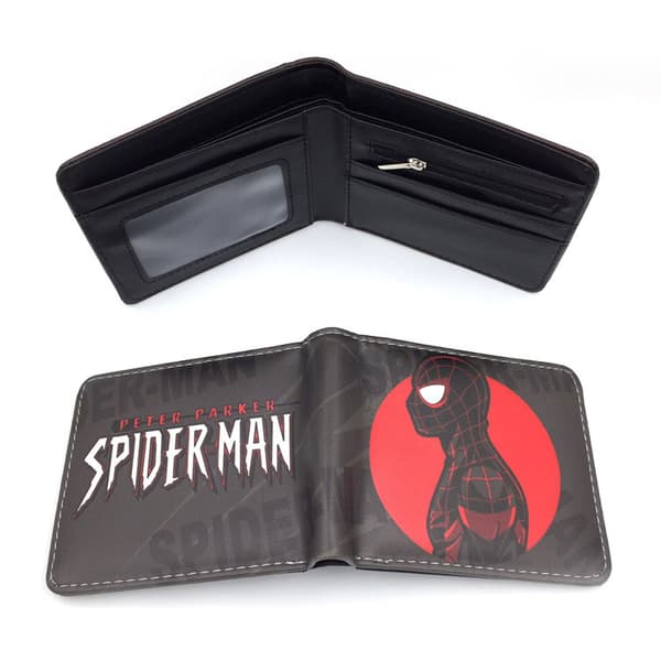 Spider-Man lompakko, nahkalompakko luottokorttikotelo-4