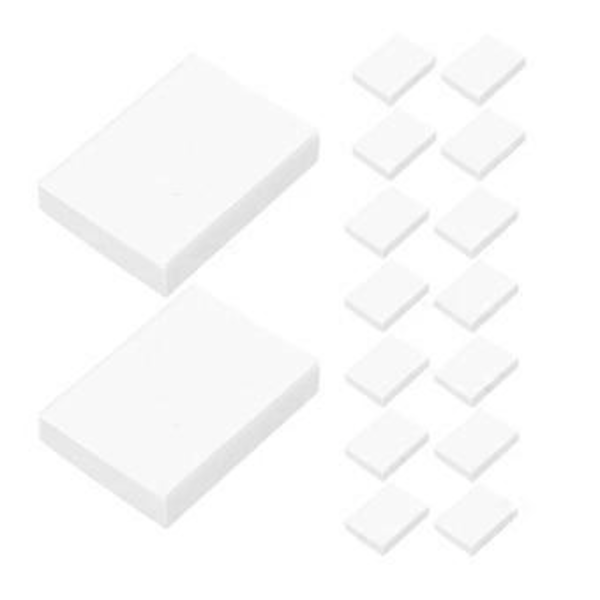 80 stk. Blank Miniatyr Dukkehusbøker Mini Bøker Dukkehusdekorasjon Lag Miniatyr Dukkehustilbehør Leketøyrekvisita For Gutter Og Jenter Hvit