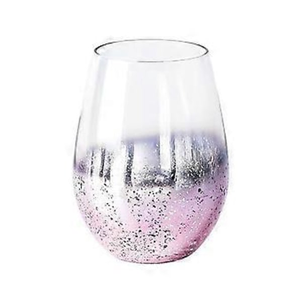 Rosa Glass Stjerne Krus Husholdningsglass Gradient Farger Frokost Drikke Melk Te Kopp