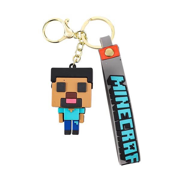 My World Nøglering Bil Charm - Sort