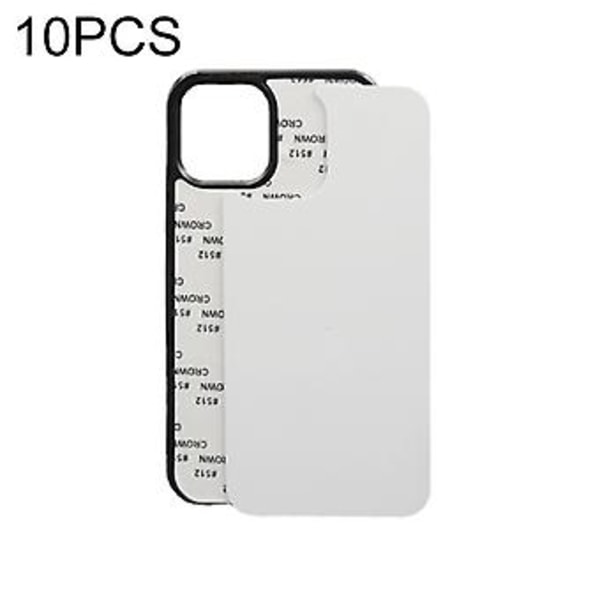 10 stk. 2D blankt sublimations-telefoncover til iPhone 14 Pro