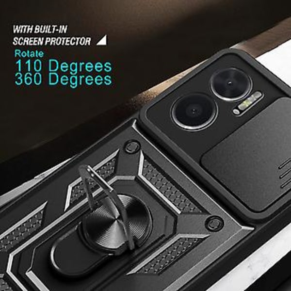 TPU + PC -puhelinkotelo Xiaomi Redmi 10 5G:lle Silver
