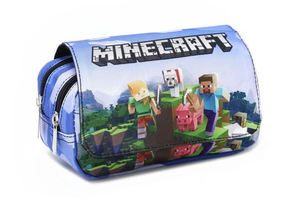 Minecraft barnekoffert med dobbelt lag og stor kapasitet