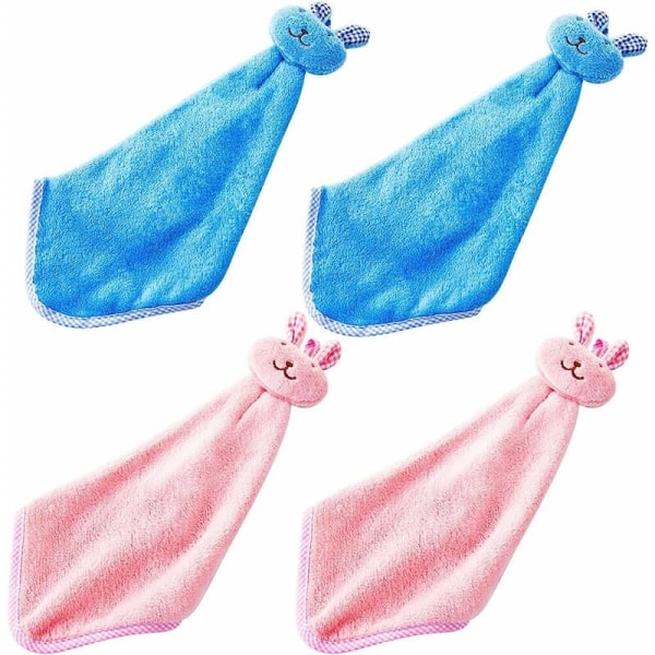 Hengende håndklær til kjøkken Coral Velvet håndkle Søt hånd