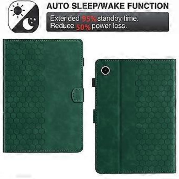 Kohokuvioitu PU-kotelo Samsung Galaxy Tab A9+ -tabletille