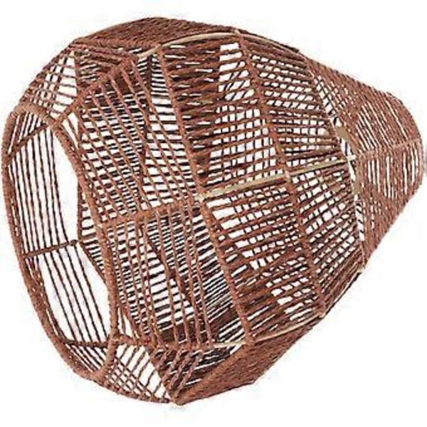 Liten Lampskärm Simulerad Rotting Flätad Lampskärm Taklampa Lampskärm