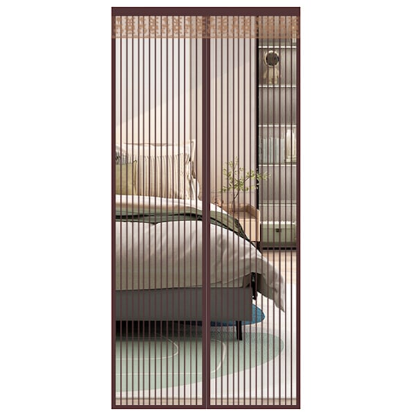 Magnetisk myggnät dörrfönster 120x220cm Anti Fly Insect Dörr
