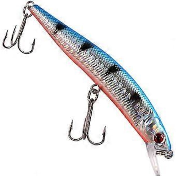 Kalastusvieheet Kovat Minnow-syötit (Sekoitus) (10 kpl)