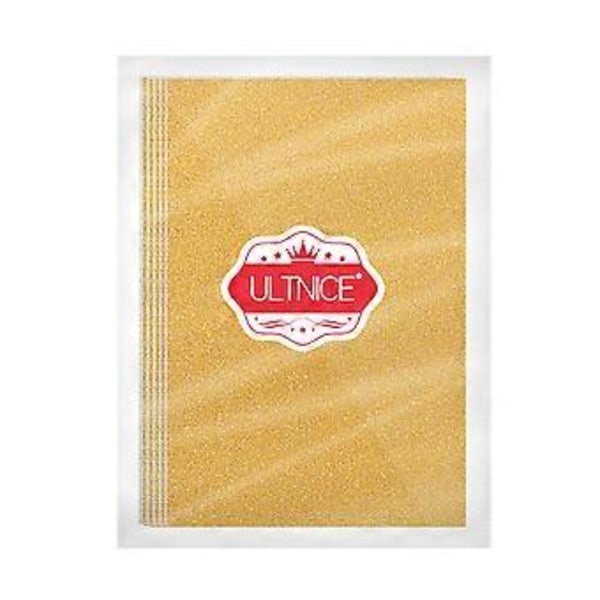 ULTNICE 10 kpl Glitter-kartonkipaperi, kimalteleva paperi askarteluprojekteihin, lahjapakettien käärimiseen ja leikekirjoihin (kulta ja hopea)
