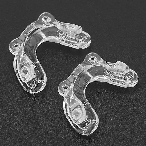 3PCS barn glasögon U-formad integrerad näsplatta, ögonmask n