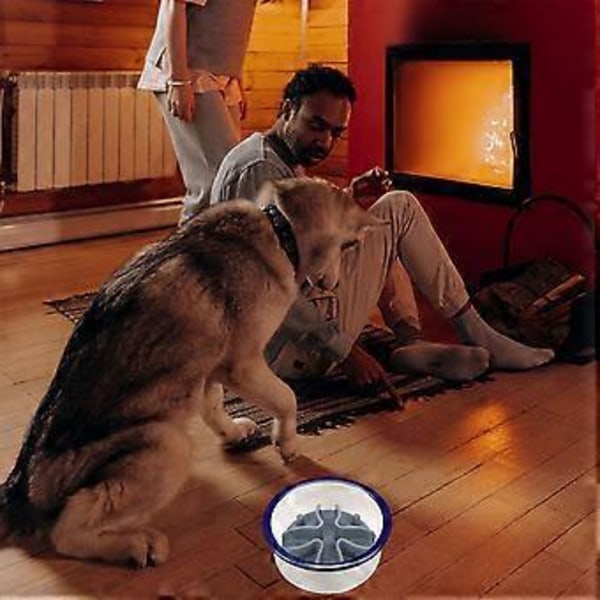 Långsam Ätare Hundskål Insats Silikon Långsam Ätare Valpskål Insats Långsam Ätande Skål