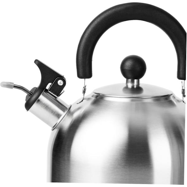 Svart utomhus kaffebryggare bärbar pip camping rostfritt stål