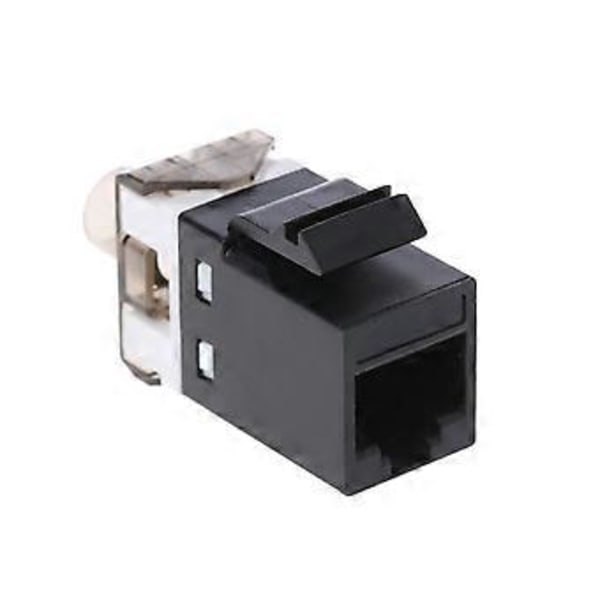 RJ45 Cat6 Keystone Jacks Slim Profil 2-pack, Ethernet Punch Down Keystone Jack Adapter