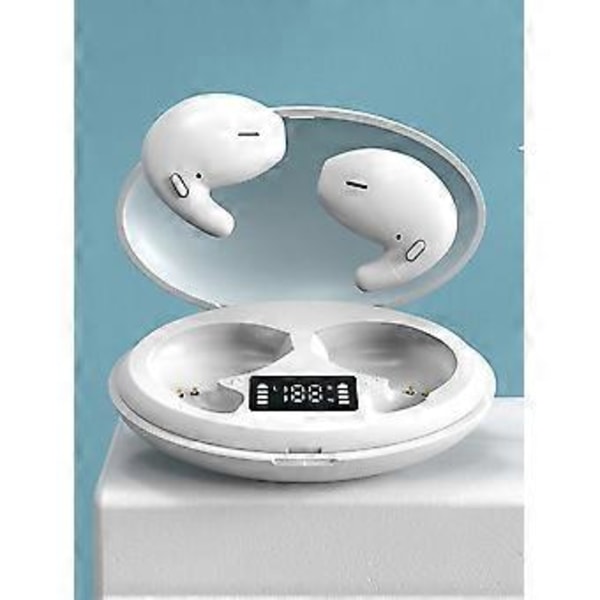 2025 Bluetooth Earbud Headset TWS 5.0 Trådløse Øretelefoner Usynlige til Alle Telefoner