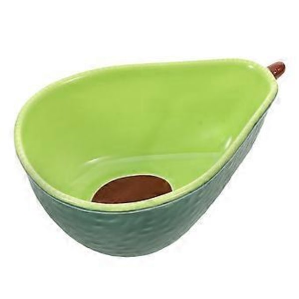 Keramisk Avokadoformet Skål Frukt Salater Dessert Appetittvekkere Serveringsskål