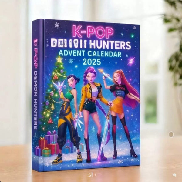 Julekalender 2025, K-Pop Devil Hunter Julekalender, Julegaver, Juletrepynt - Sett A
