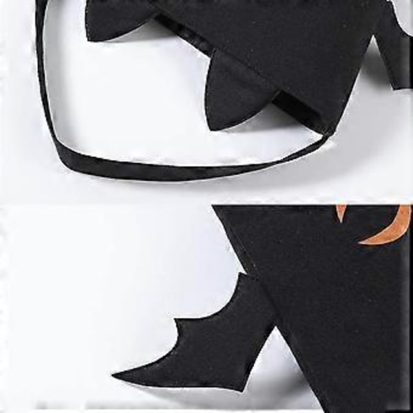 1 stk Halloween Bomullsgodteri Pose Veske Tote Bag med Håndtak for Barn Knask eller Knep