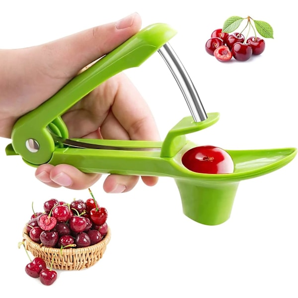 Kirschentkerner - Kirschentkerner-Entferner mit Edelstahlstab, O