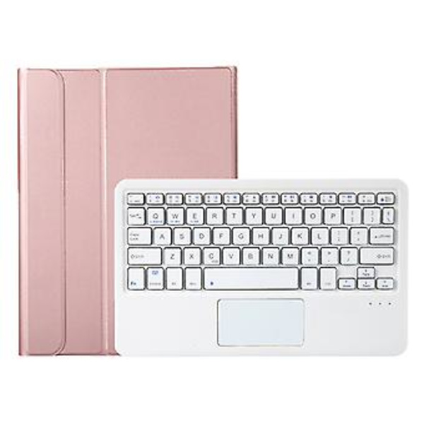 Tangentbord + Fodral För Samsung Galaxy Tab S8 11 tum SM-X700 Guld Golden rose