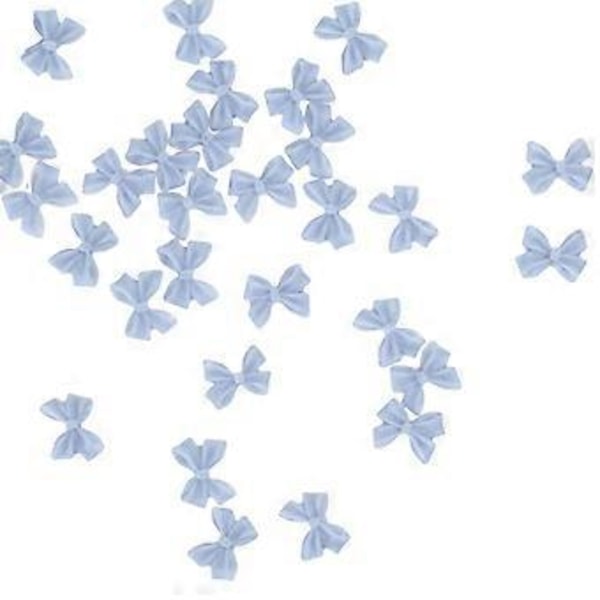 50 STK Flatback Sløjfer Neglekunst Charms Matte Sløjfe Negle Charm Decals Sløjfer Neglesmykker Sløjfer Negledekoration DIY Håndværk C C