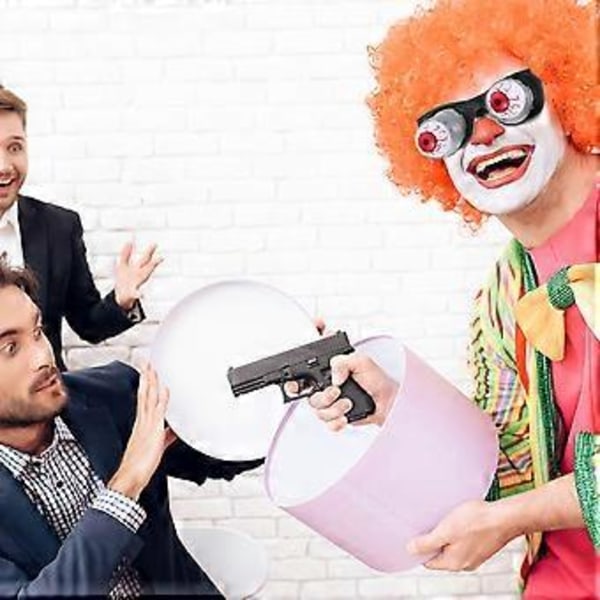 2 st Fjäder Ögonglobsglasögon Skämt Ögonglober Rekvisita Läskiga Blodiga Ögonglobsglasögon