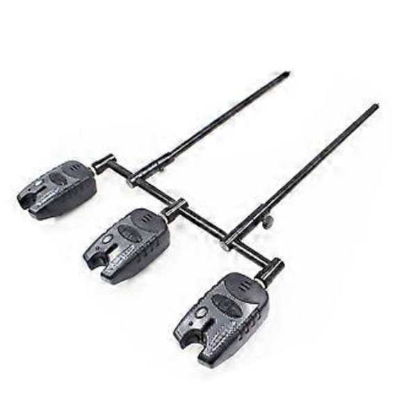 Fiskerulle Buzzer Bar Fiskespöhållare Aluminium Fiskespö Stöd Huvud för Fiske Bett Alarm Fiske Verktyg Tillbehör 30cm