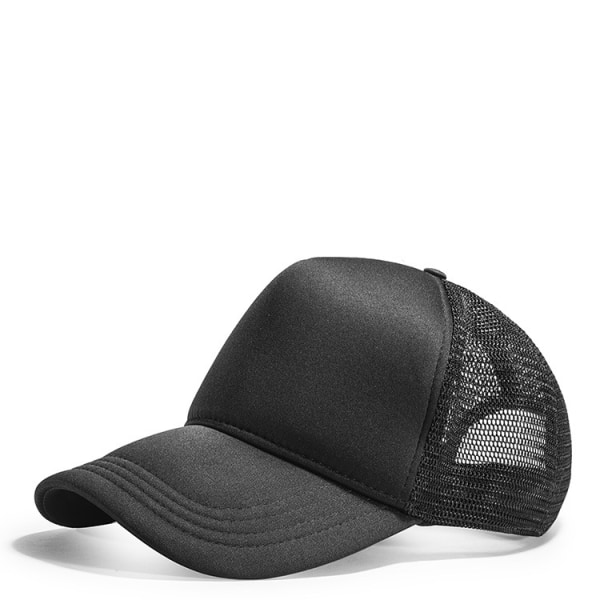 Cap til mænd og kvinder, justerbar, Trucker Cap, blød og behagelig