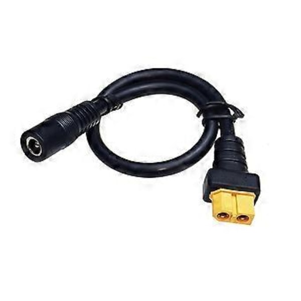 XT60 Hun til DC5525 Hun 30cm Ladekabel til Solpaneler og Modelfly