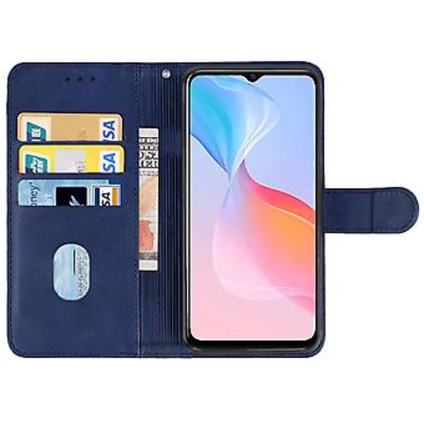 PU-puhelinkotelo vivo Y21e:lle Blue