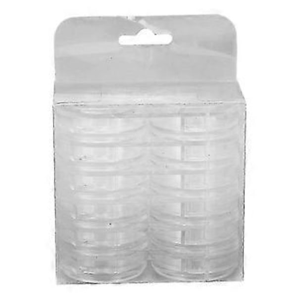 6 st Smyckes Pärlbehållare Avtagbara Stapelbara Genomskinliga 6 Lager 12 Fack Nagelkonst Pärla Smycken Plastförvaringslåda