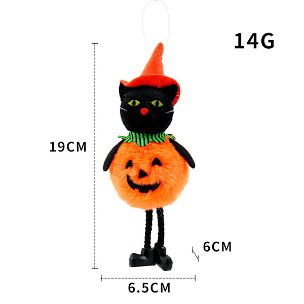 Halloween-koristeet, aave, baari, kurpitsa, noita, riipukset, kummitustalo
