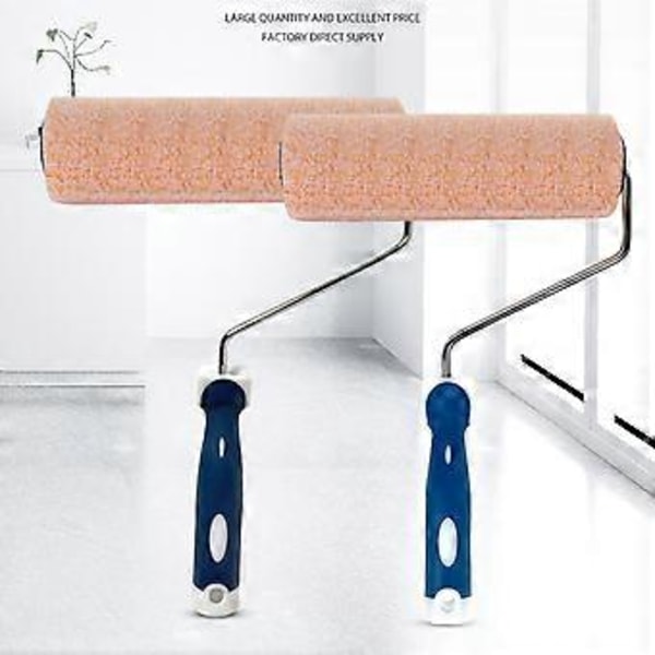 Mini-maalitelasivellin, mikrokuitupäällinen, pieni telapäällinen seinäkoristeluun, maalaustyökalut mukavalla kahvalla
