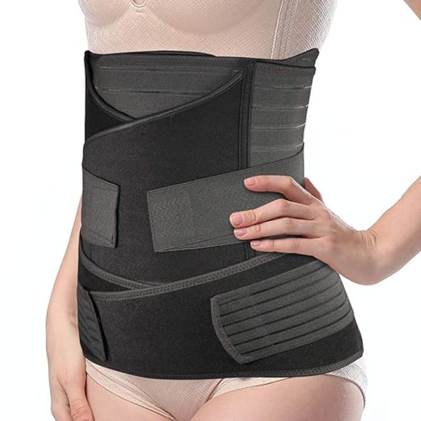Postpartum Belly Belt 3 i 1 Post Pregnancy Support Belt C-secti