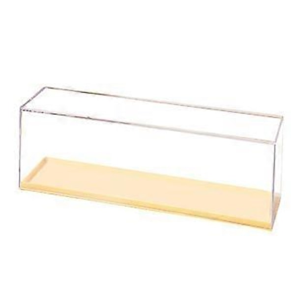 Minifiguurien Vitriini Läpinäkyvä PET-muovinen Esittelykotelo Rakennuspalikka Toimintahahmo Leluille Yellow