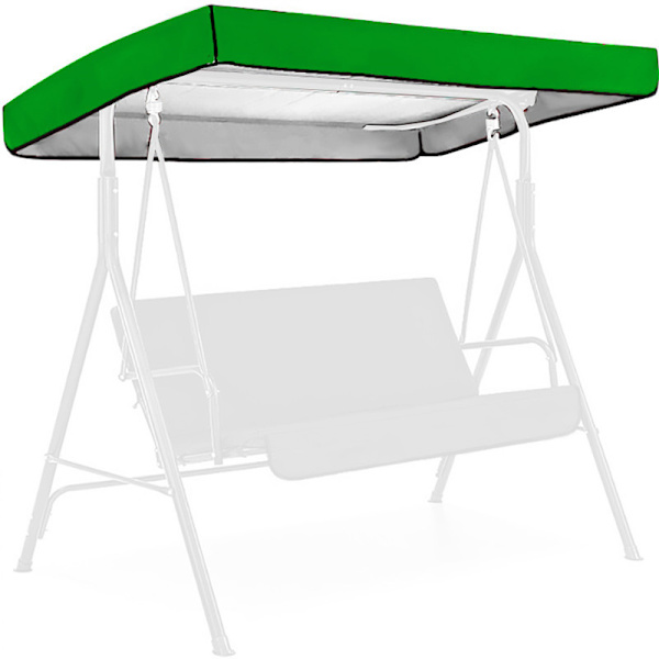Reservetak Hagehuske Universell Husketak Verandahuske Benk Hagehvil 2-3 Seater 191 X 120 Cm（Grønn）