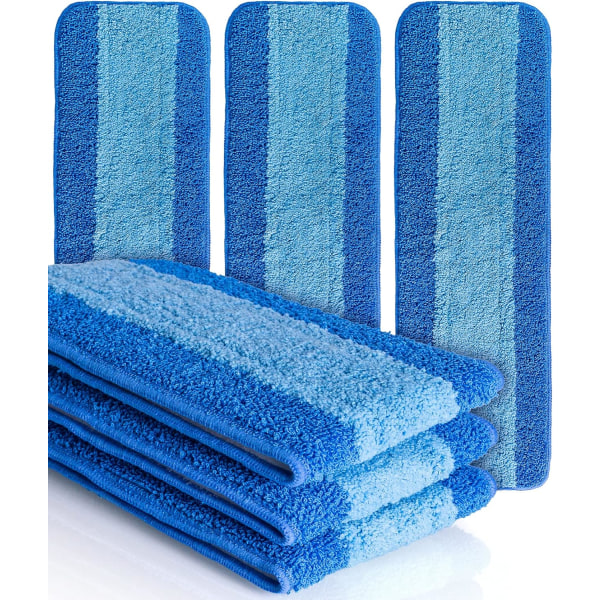 6 kpl Mikrokuitu Puhdistuslevyjä Yhteensopiva Bona Mop - Micro