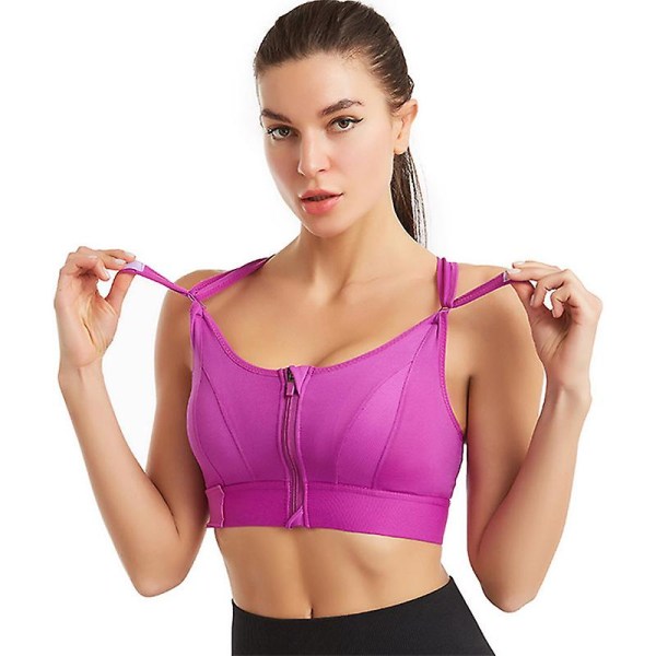 Ultra Fit Shockproof Sports Bra Comfortable Women Sports Bra Support Workout Yoga.M.