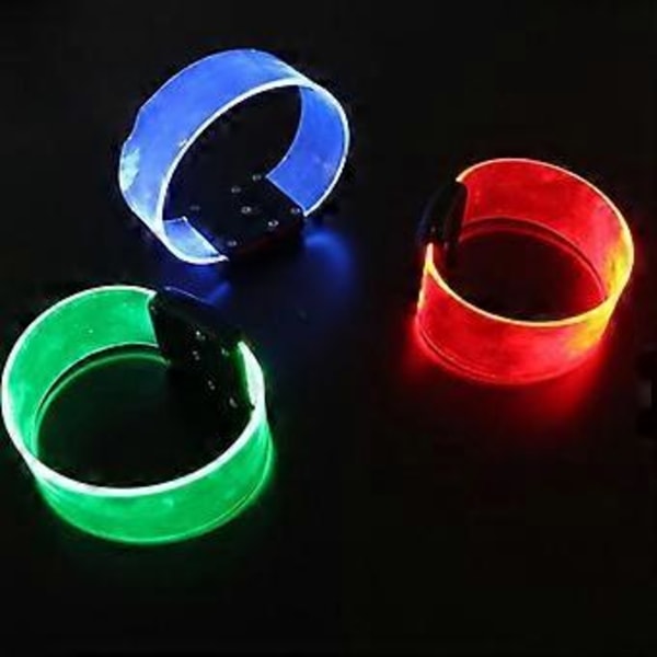 Halloween LED Lysende Armbånd Selvlysende Armbånd Lysende Rekvisit Underholdning