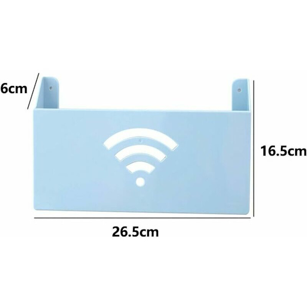 Hjem Kreativ WiFi Router Vægskab Væghængt Dekoration Med