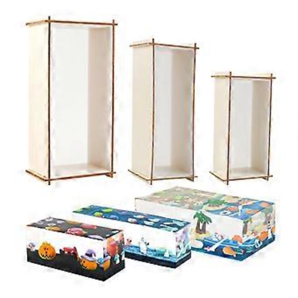 Unik Silikone Epoxy Resin Form Borddekorationer DIY Silikone Håndværksforme Bogreol Ornamenter Form til Resin Håndværk S S