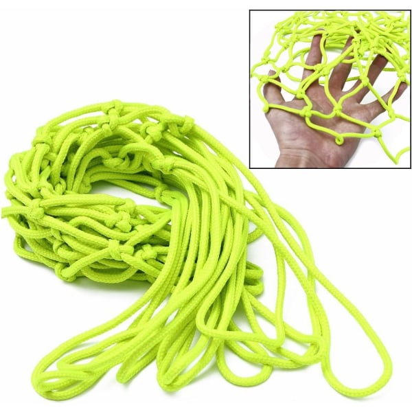 Fluorescerende basketballnett (45 cm), lysende basketballnett glød i