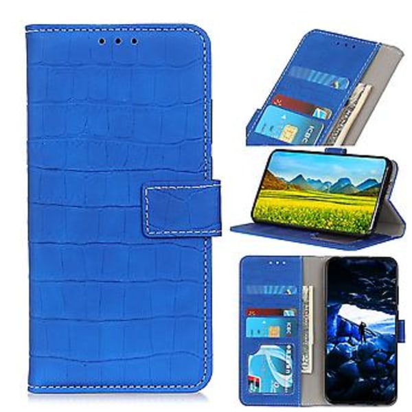 Læderetui til OnePlus 9 Blue
