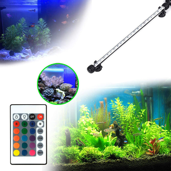 Neddykkelige LED Akvarielys, Akvarielys med Timerfunktion